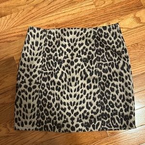 Skirt cheetah print